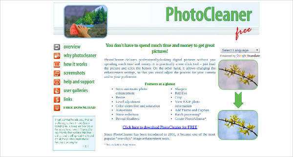 photocleaner