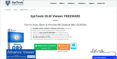 systools olm viewer