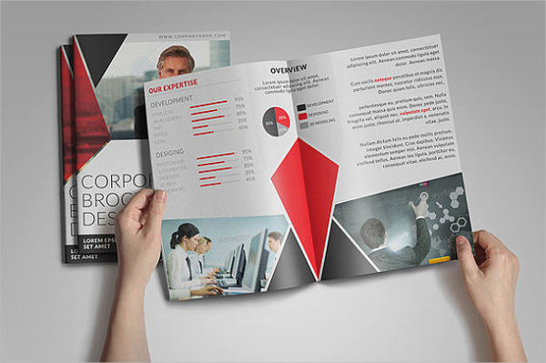 a4 corporate brochure template