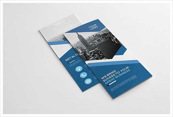 business marketing trifold brochure