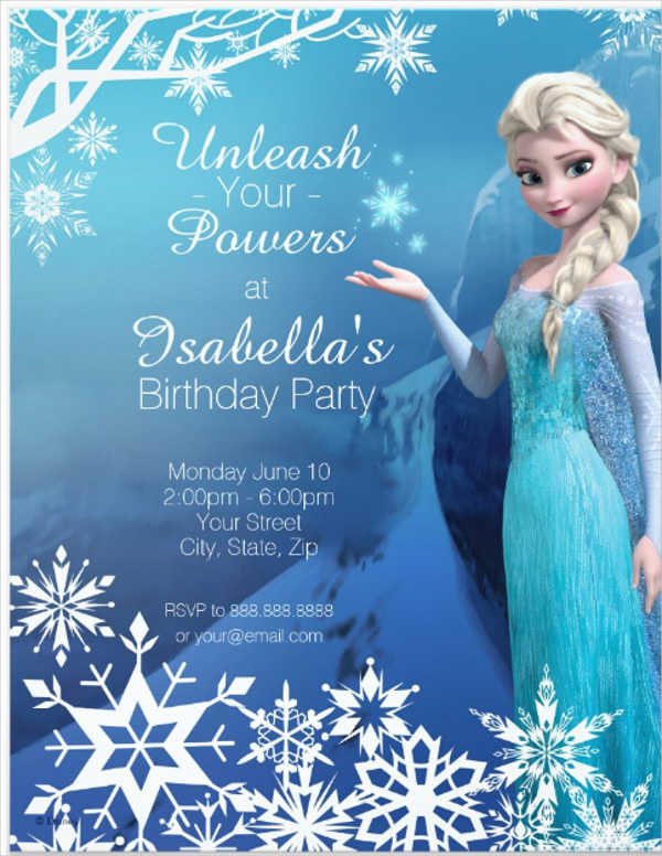 disney birthday invitation template