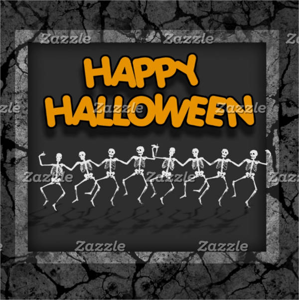 halloween dance poster template