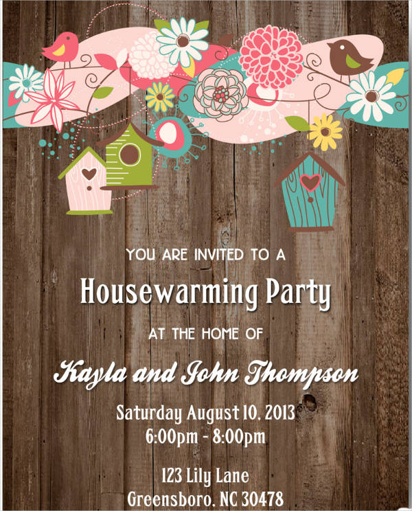 housewarming party invitation templates