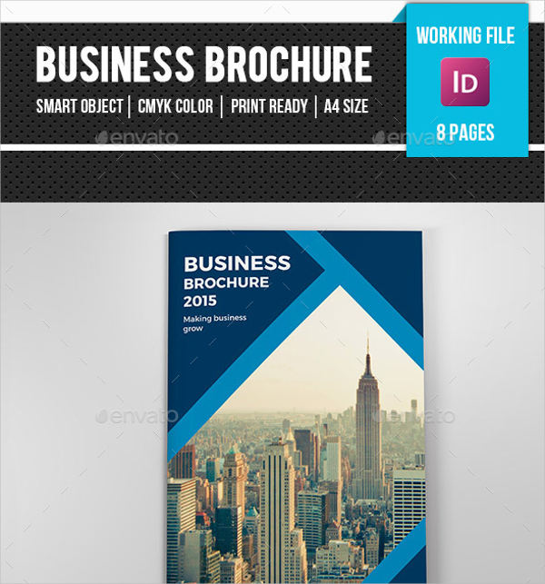 indesign corporate brochure template