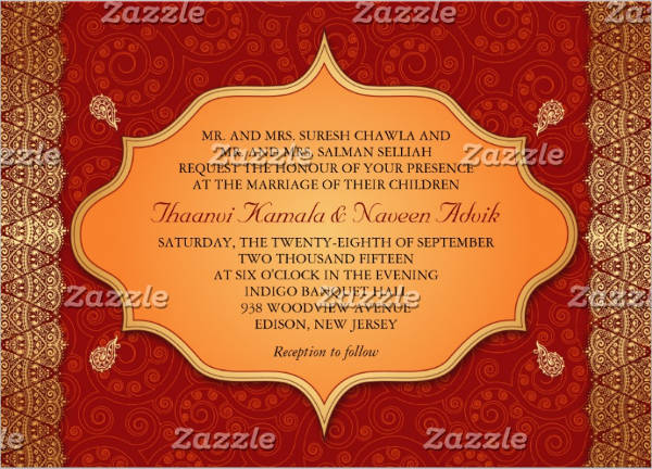 indian marriage invitation cards templates1