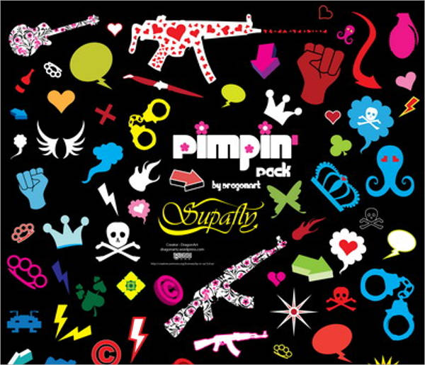 pimpin vector pack