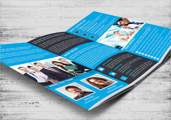 print ready advertising brochure template
