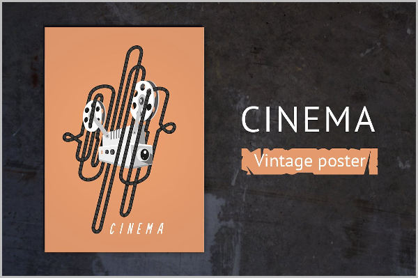 vintage cinema poster
