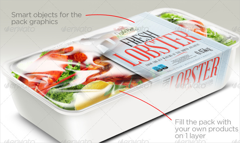 digital food product packaging