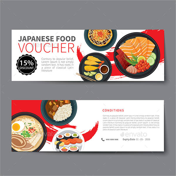 japanese food voucher design1