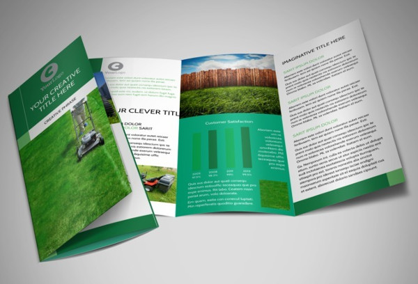 lawn mowing service brochure