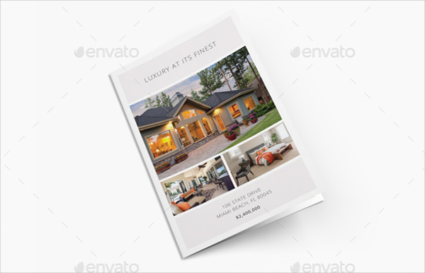 luxury real estate brochure