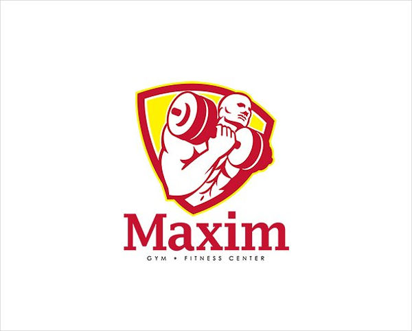 maxim gym fitness center logo