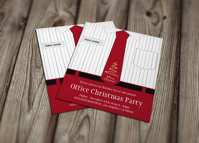 office christmas party invitation1