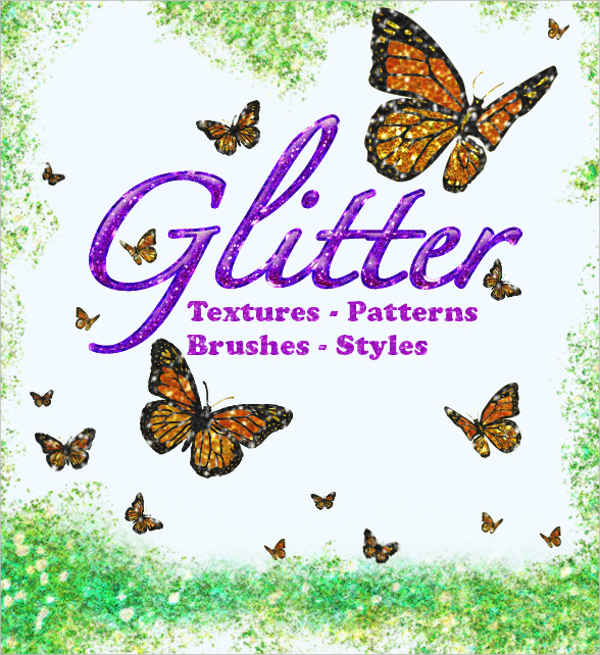 glitter photoshop pattern