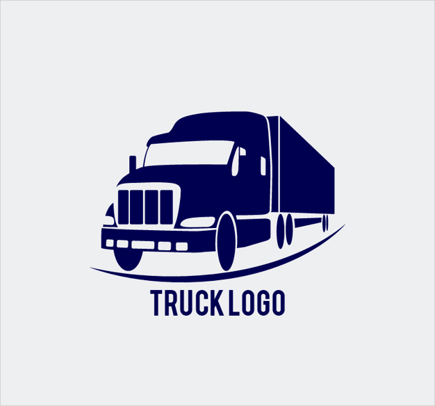 truck logo vector