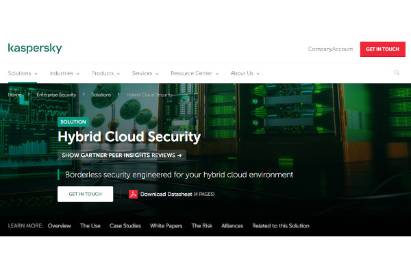 kaspersky hybrid cloud security