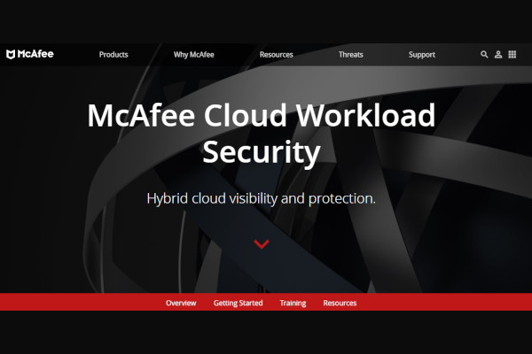 mcafee cloud workload security