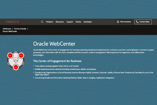 oracle webcenter