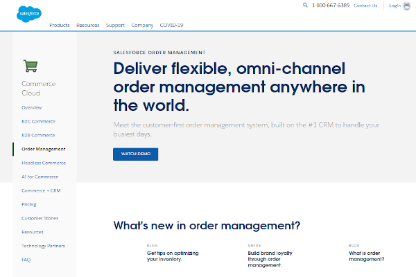 salesforce commerce cloud order management