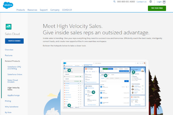 salesforce high velocity sales