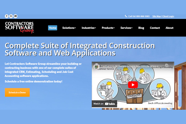 contractor software group