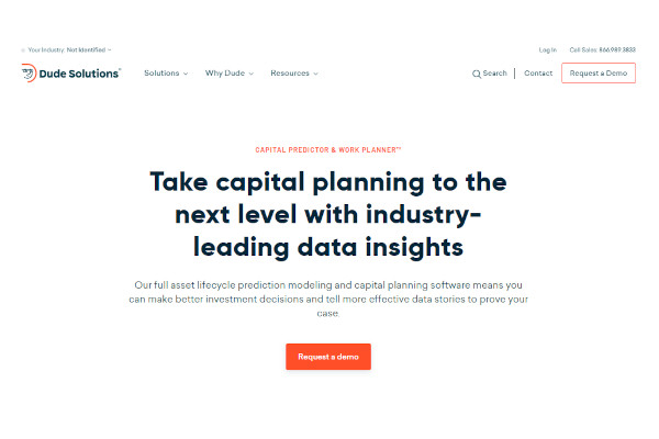 dude solutions capital forecasting 