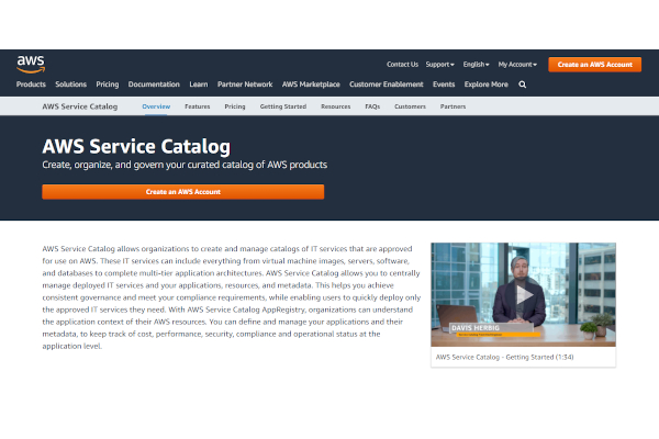 aws service catalog