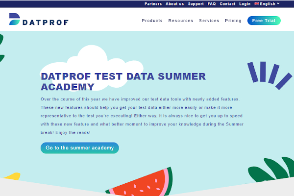 datprof – test data simplified