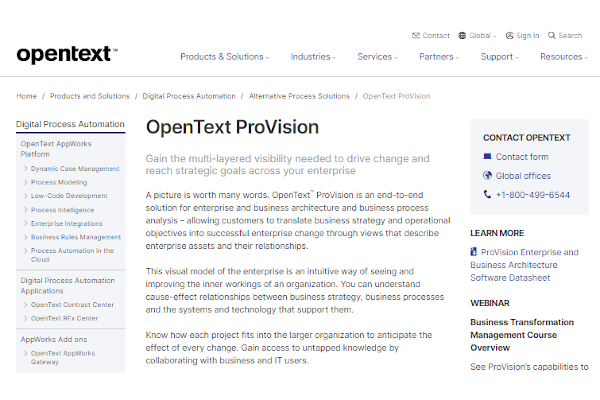 opentext provision