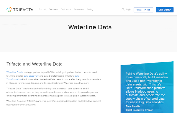 waterline data