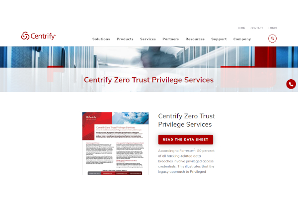 centrify zero trust privilege