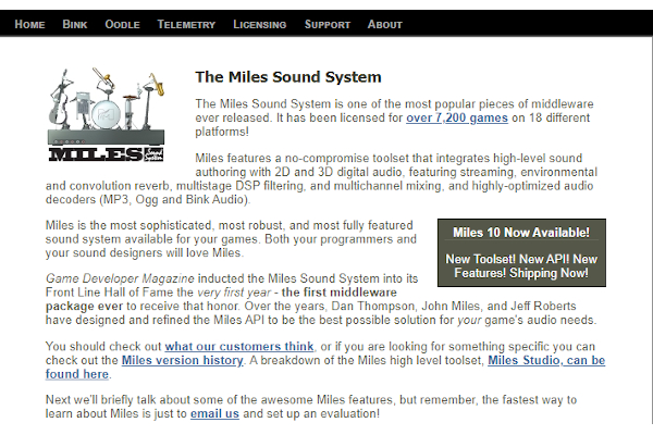 miles sound system