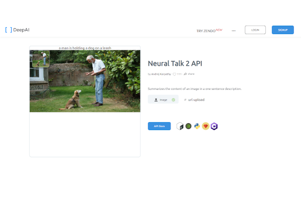 neural talk2