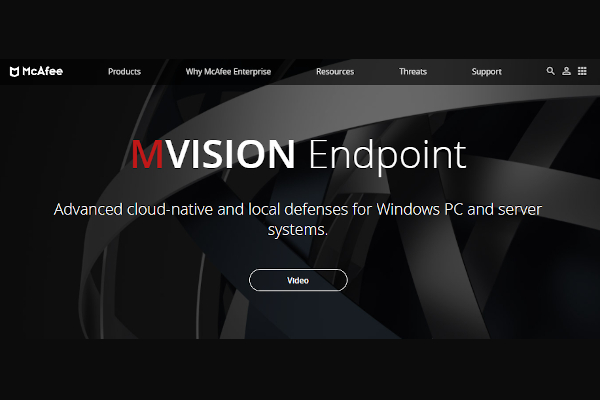 mvision endpoint security platform