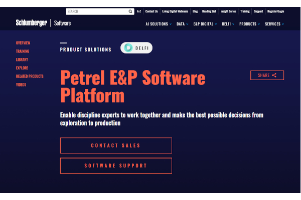 petrel ep software