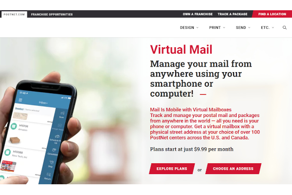 postnet virtual mail