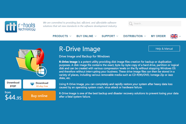 r drive image
