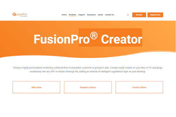 fusionpro creator