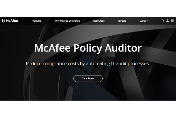 mcafee policy auditor