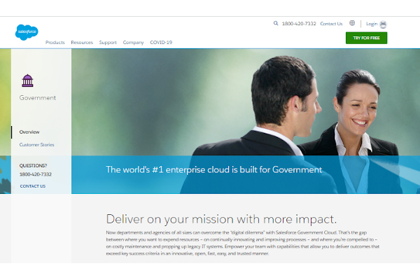 salesforce government cloud