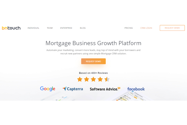bntouch mortgage crm