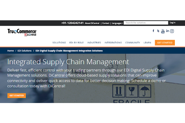 dicentral edi supply chain solutions