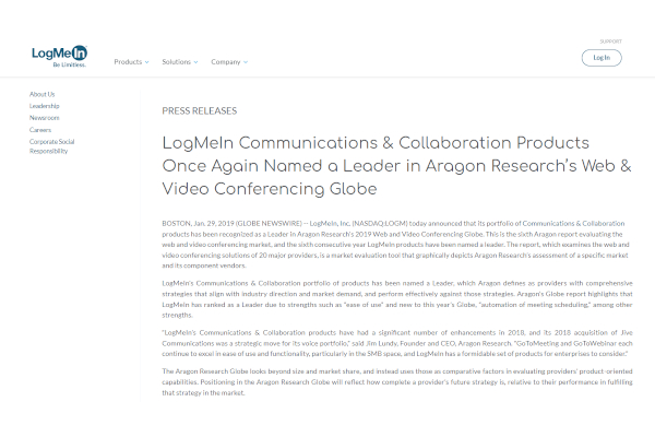 logmein communications collaboration