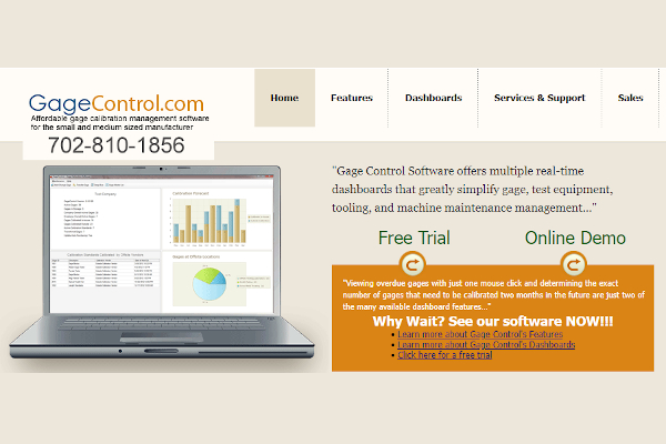 gage control software