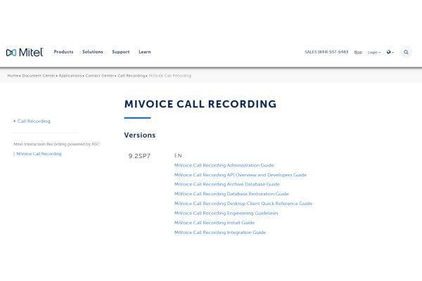 mivoice call recording