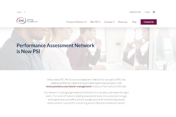 psi performance assessment