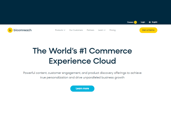 bloomreach commerce experience cloud