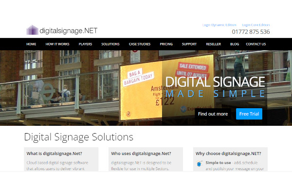 digital signage
